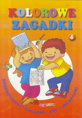 Okładka książki Kolorowe zagadki nr.4