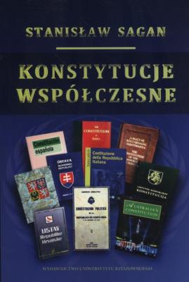 Konstytucje współczesne. Autor: Sagan Stanisław. SmakLiter.pl Okładka książki Konstytucje współczesne