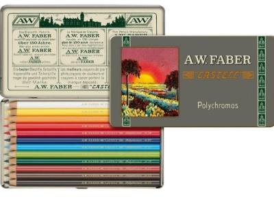 Opakowanie Kredki Polychromos 12 kolorów ed. limitowana