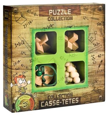 Opakowanie Łamigłowki drewniane 4 sztuki Junior