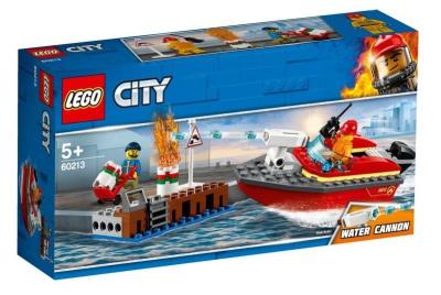 Opakowanie Lego CITY 60213 Pożar w dokach