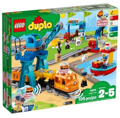 Opakowanie Lego DUPLO 10875 Pociąg towarowy