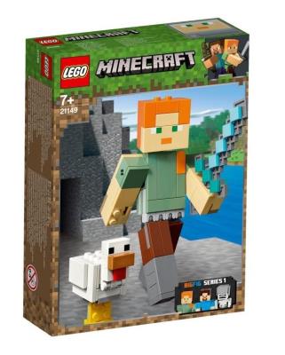 Opakowanie Lego MINECRAFT 21149 Alex big fig
