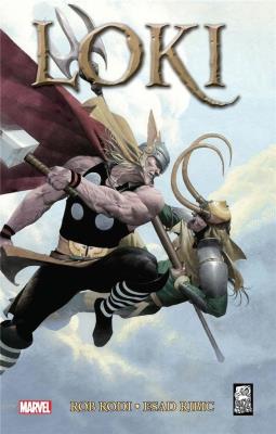 Loki. Autor: Robert Rodi, Esad Ribic. SmakLiter.pl Okładka książki Loki