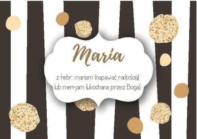 Opakowanie Magnes Imiona - Maria