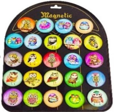 Opakowanie Magnes Sowa okrągły ROZETTE