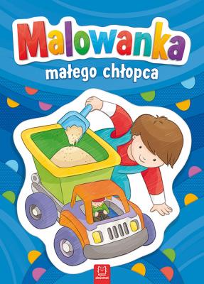 Okładka książki Malowanka małego chłopca