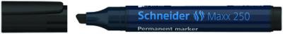 Opakowanie Marker permanentny  Maxx 250, ścięty, 2-7mm, czarny