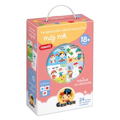 MÓJ ROK KSIĄŻECZKA OBSERWACYJNA CZUCZU. Autor: Opracowanie zbiorowe. SmakLiter.pl Okładka książki MÓJ ROK KSIĄŻECZKA OBSERWACYJNA CZUCZU
