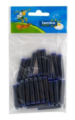 Opakowanie Naboje atramentowe niebieskie 30 sztuk LAMBO