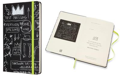 Opakowanie Notes linia L Basquiat czarny MOLESKINE