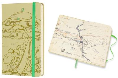 Opakowanie Notes linia Władca Pierścieni zielony MOLESKINE