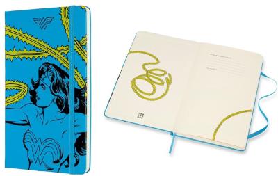 Opakowanie Notes linie L Wonder Women niebieski MOLESKINE