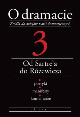 O dramacie Tom 3. Autor: Udalska Eleonora. SmakLiter.pl Okładka książki O dramacie Tom 3