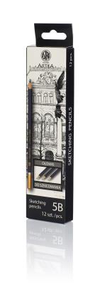 Opakowanie Ołówek do szkicowania 5B Artea 12 sztuk