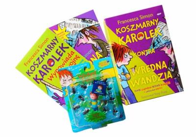 Okładka książki Pakiet Dziwaczne muchy i przerażające pająki