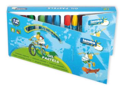 Opakowanie Pastele olejne 12 kolorów LAMBO