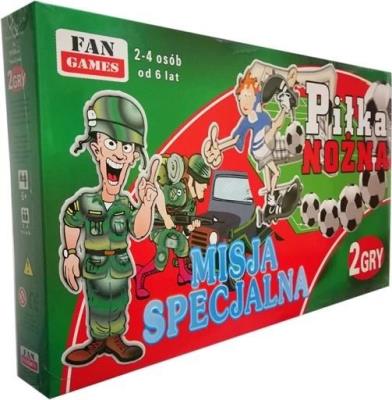 Piłka nożna + Misja FAN. Wydawca: Fan. SmakLiter.pl Opakowanie Piłka nożna + Misja FAN