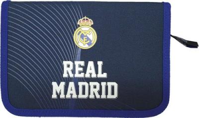 Opakowanie Piórnik 2 klapowy z wyposażeniem Real Madrid