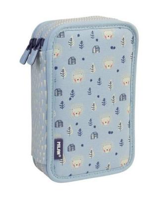 Opakowanie Piórnik 2 poz. z wyprawką Berrywood niebieski