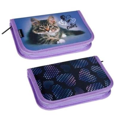 Piórnik bez wyposażenia 2kl Kitty. Wydawca: Starpak. SmakLiter.pl Opakowanie Piórnik bez wyposażenia 2kl Kitty