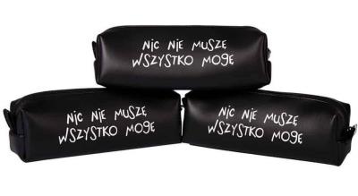 Opakowanie Piórnik jednokomorowy - Nic nie muszę