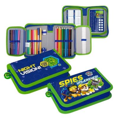 Opakowanie Piórnik Psi Patrol B z wyposażeniem 1 zamek 2 klapy  STK 61-25