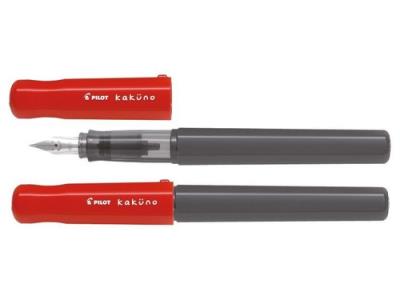 Opakowanie Pióro wieczne Kakuno Czerwony Szary Begreen Stalówka Medium