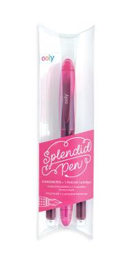 Pióro wieczne Splendid - Różowe. Wydawca: Kolorowe Baloniki. SmakLiter.pl Opakowanie Pióro wieczne Splendid - Różowe