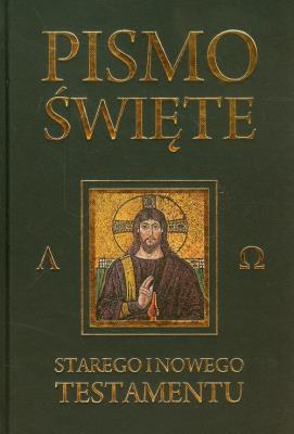 Pismo Święte Starego i Nowego Testamentu czarne. Autor: ks. bp Kazimierz Romaniuk. SmakLiter.pl Okładka książki Pismo Święte Starego i Nowego Testamentu czarne