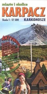 Okładka książki Plan miasta - Karpacz i okolice 1:12 500