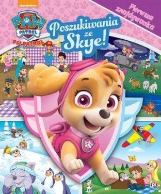 Okładka książki Psi Patrol Poszukiwania ze Skye!