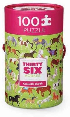 Opakowanie Puzzle 100 el. - Konie