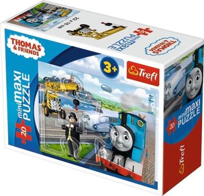 Opakowanie Puzzle 20 miniMaxi Tomek podróżnik 1 TREFL