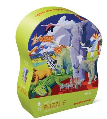Opakowanie Puzzle 72 el. - Dzikie Safari