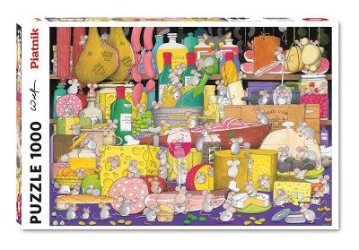 Opakowanie Puzzle Myszy harcują 1000