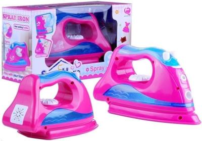 Opakowanie Różowe żelazko świeci gra para wodna małe AGD