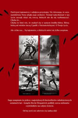 Saga Szeptem. Pakiet. Autor: Becca Fitzpatrick. SmakLiter.pl Okładka książki Saga Szeptem. Pakiet