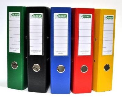 Opakowanie Segregator PVC 75 zielony D.RECT