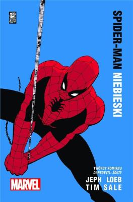 Spider-man: Niebieski. Autor: Jeph Loeb, Tim Sale. SmakLiter.pl Okładka książki Spider-man: Niebieski