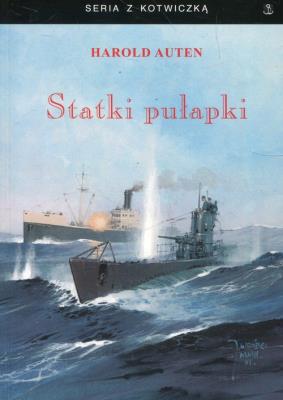 Statki pułapki. Autor: Harold Auten. SmakLiter.pl Okładka książki Statki pułapki