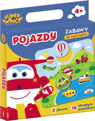Okładka książki Super Wings Pojazdy Zabawy dla bystrzaków