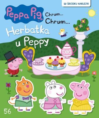 Okładka książki Świnka Peppa Chrum Chrum Herbatka u Peppy