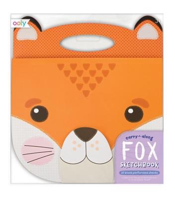 Szkicownik Podróżny Lis. Wydawca: Kolorowe Baloniki. SmakLiter.pl Opakowanie Szkicownik Podróżny Lis