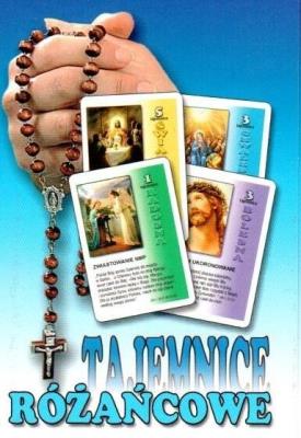 Okładka książki Tajemnice różańcowe - karty małe