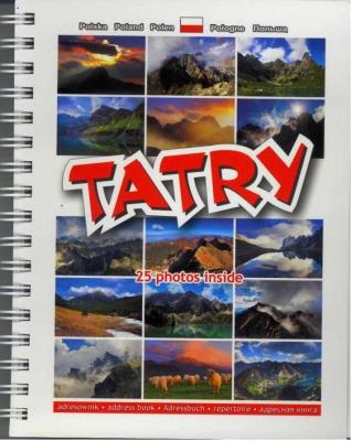Tatry - adresownik WIT. Autor: Wanda Mrówka, Tadeusz Ogórek. SmakLiter.pl Okładka książki Tatry - adresownik WIT