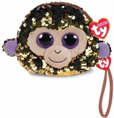 Opakowanie TY Fashion - cekinowa torba na nadgarstek Małpa