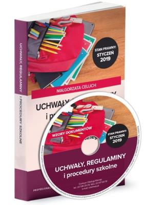 Uchwały regulaminy i procedury szkolne Kompendium prawa wewnątrzszkolnego. Autor: Celuch Małgorzata. SmakLiter.pl Okładka książki Uchwały regulaminy i procedury szkolne Kompendium prawa wewnątrzszkolnego