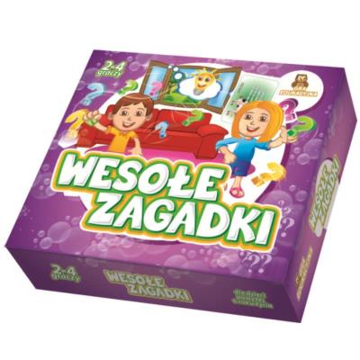 Wesołe Zagadki FAN. Wydawca: Fan. SmakLiter.pl Opakowanie Wesołe Zagadki FAN