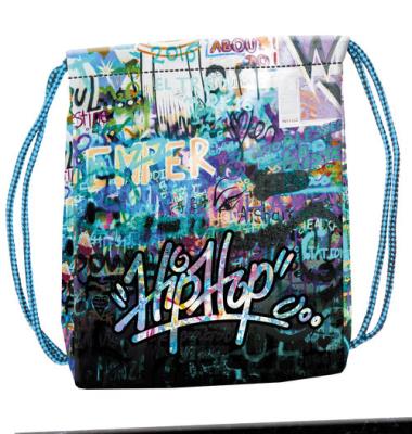 Worek na ramię graffiti. Wydawca: Starpak. SmakLiter.pl Opakowanie Worek na ramię graffiti